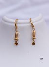 New Golden Latest Fancy Jumka Earrings Collection E37
